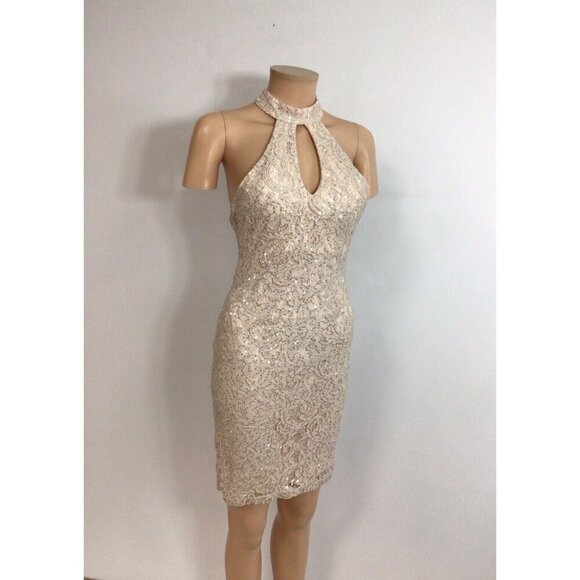 Sequin Hearts Prom Dress Womens 5 - Picture 1 of 8